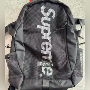 Supreme Black Backpack